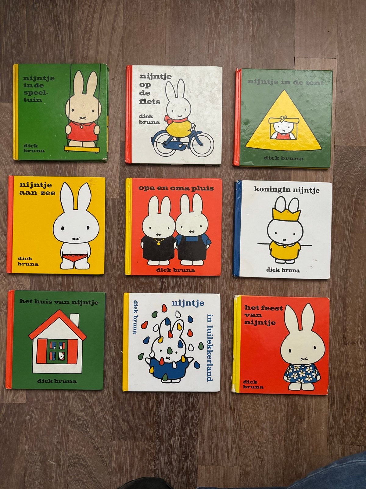 Nijntje Boekjes Collectie - Dick Bruna (9 stuks), Gelezen, Fictie algemeen, Jongen of Meisje, Ophalen of Verzenden