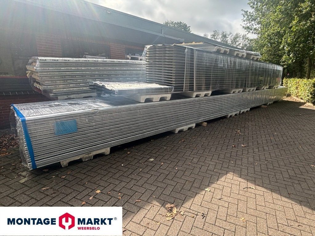 Restpartij FALK Dakpanelen EKO TR3+ 30 mm | Antraciet/Wit, Ophalen, Nieuw, Overige materialen, 20 tot 50 mm