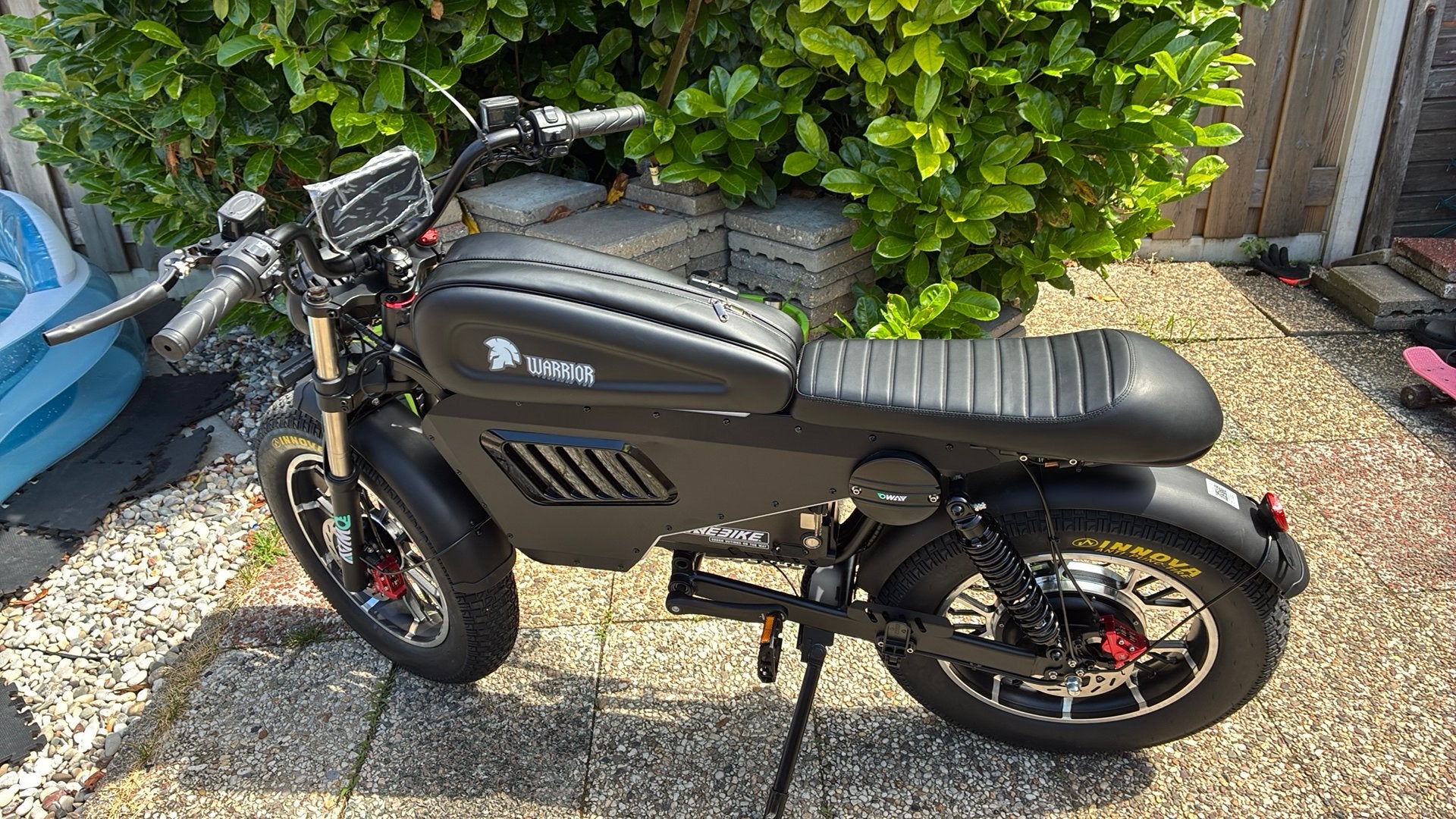 Warrior ebike, Fietsen en Brommers, Minibikes, Midibikes en Pitbikes, Ophalen, Nieuw, Schijfrem, Overige typen