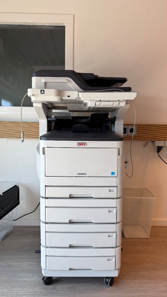 Oki printer mc 873, Computers en Software, Printers, Gebruikt, All-in-one, Oki, Laserprinter