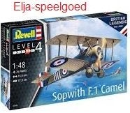 Revell 1:48 Sopwith Camel dubbeldekker 3906 modelbouw, Hobby en Vrije tijd, Modelbouw | Vliegtuigen en Helikopters, Revell, Nieuw