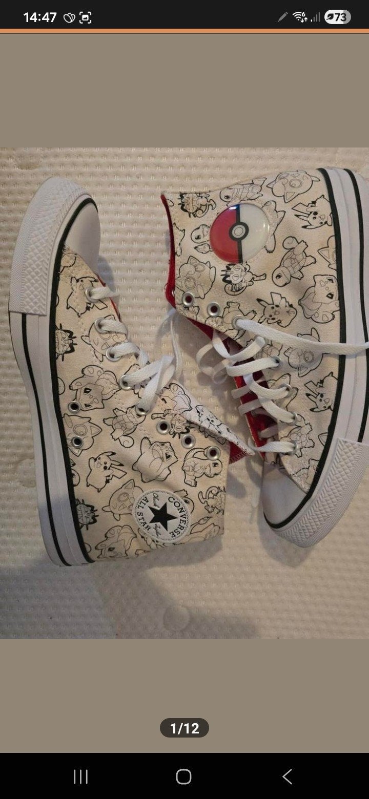 Pokémon,pokemon,all stars,convers, Kleding | Heren, Schoenen, Ophalen of Verzenden, Nieuw
