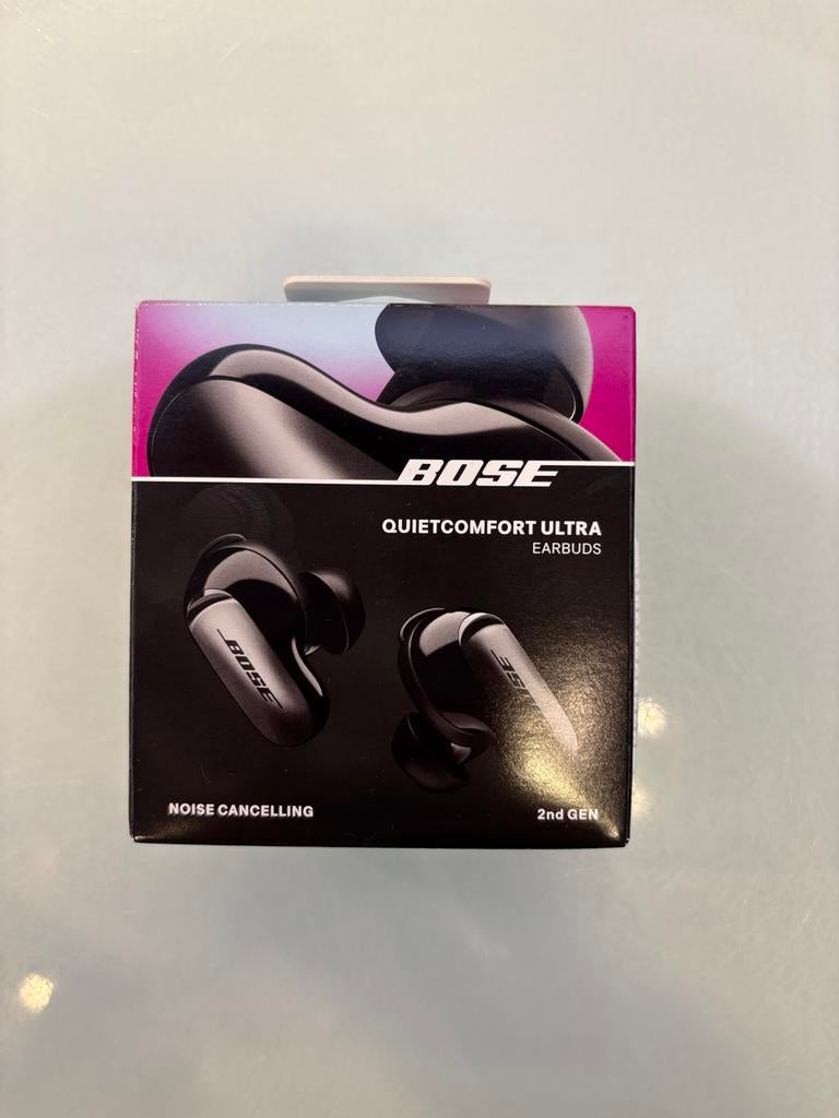 Bose QC Earbuds 2nd Gen Zwart - Nieuw in doos, Ophalen of Verzenden, Nieuw, Overige merken, Draadloos
