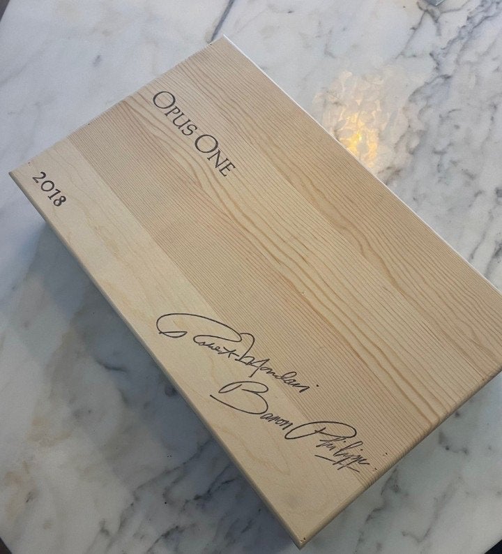 Opus one wijn 2019 kist 6 stuks Rothschild, Ophalen, Zo goed als nieuw, Rode wijn, Vol