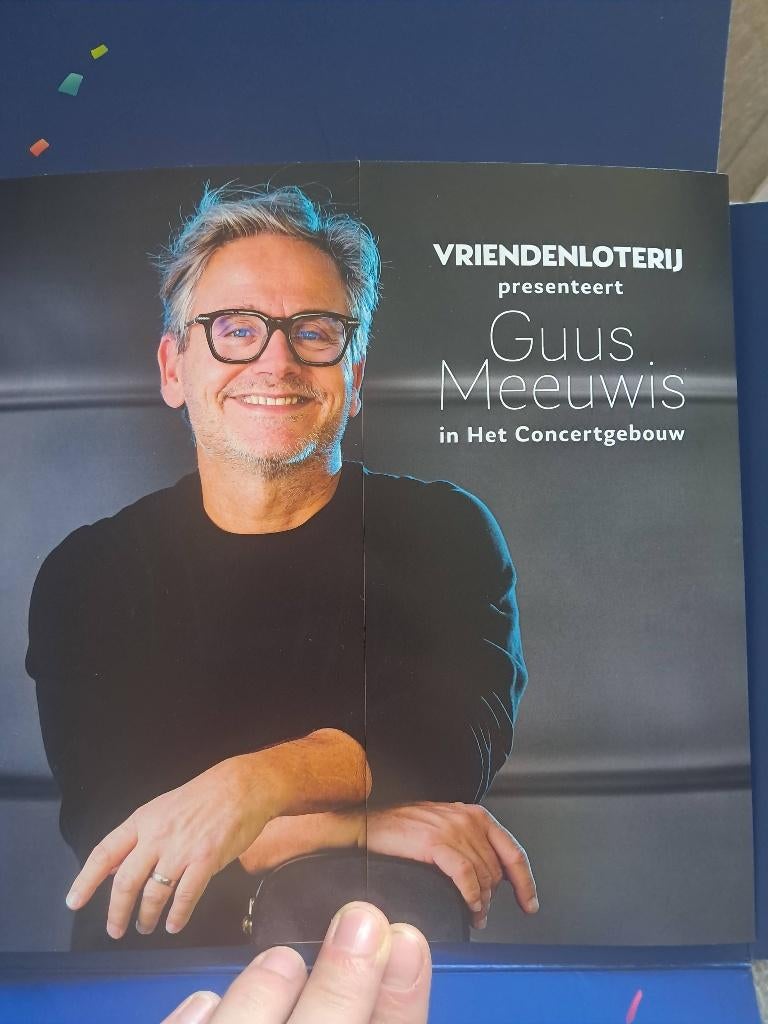 Guus Meeuwis tickets concertgebouw, Tickets en Kaartjes, Twee personen, Juni, Levenslied