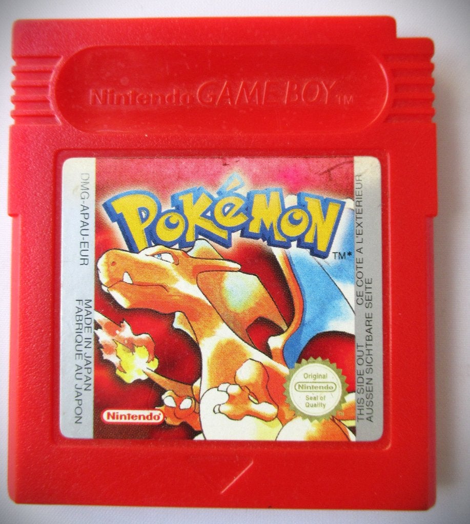 Pokemon Rood~Pokémon Spel voor Game Boy Classic + doosje, Avontuur en Actie, 1 speler, Ophalen of Verzenden, Zo goed als nieuw