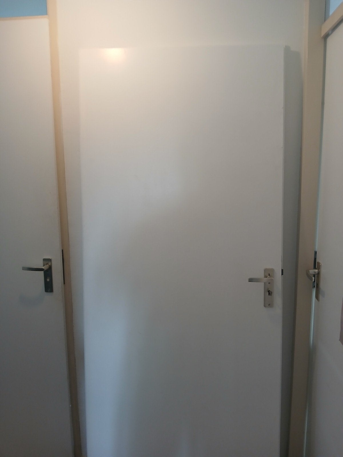 Opdek binnendeur wit, 200,5x83 cm, links draaiend, Ophalen, Gebruikt, 80 tot 100 cm, Binnendeur
