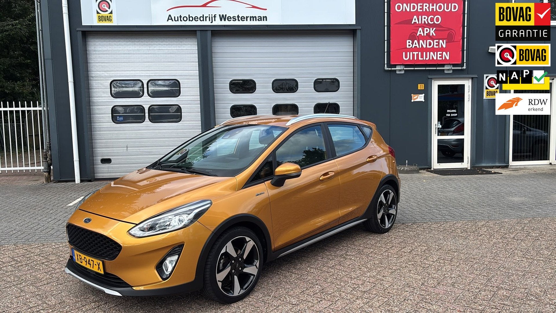 Ford Fiesta 1.0 EcoBoost Active First Edition, Auto's, Dealer onderhouden, Gebruikt, Euro 6, 100 pk