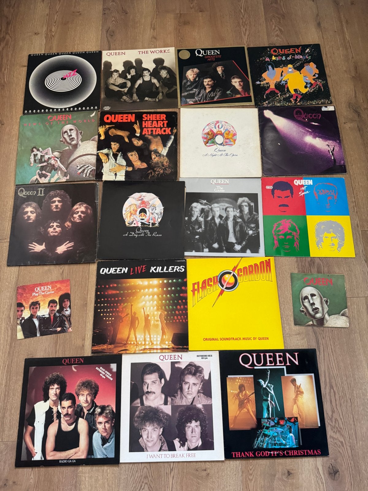 Queen vinyl collectie - albums en singles (losse verkoop), LP, Gebruikt, Ophalen of Verzenden, Classic Rock