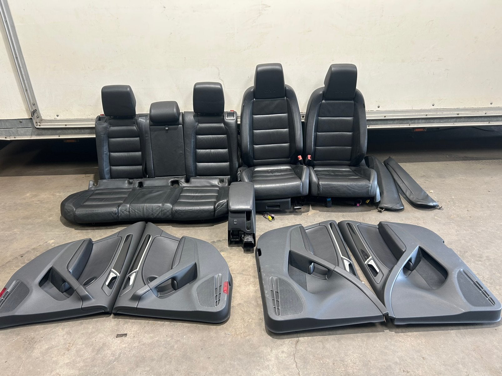 Lederen interieurset Golf 6 GTI, Ophalen