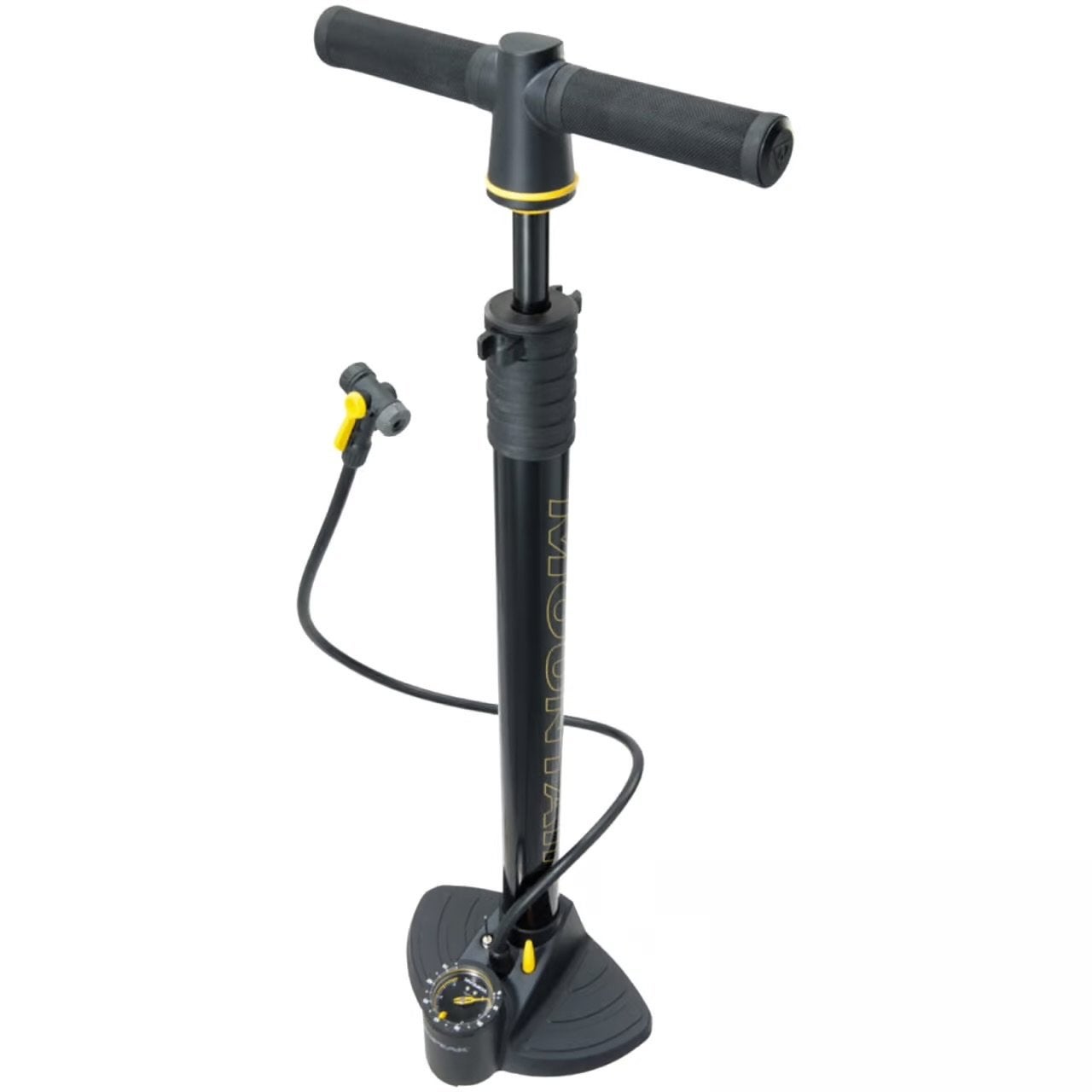 Topeak JoeBlow Mountain Fiets Pomp met Drukmeter, Ophalen of Verzenden, Drukmeter, Zo goed als nieuw