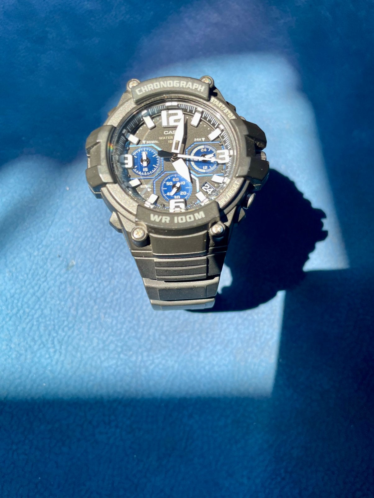 Casio mcw-100h nieuw ongebruikt!, Ophalen, Nieuw, Kunststof, Casio