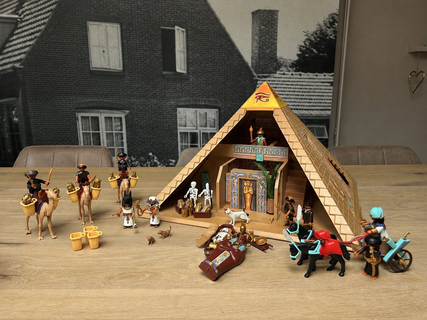 Playmobil 4240 – De Grote Piramide (Egyptische Piramide), Gebouw, Complete set, Zo goed als nieuw, Historisch