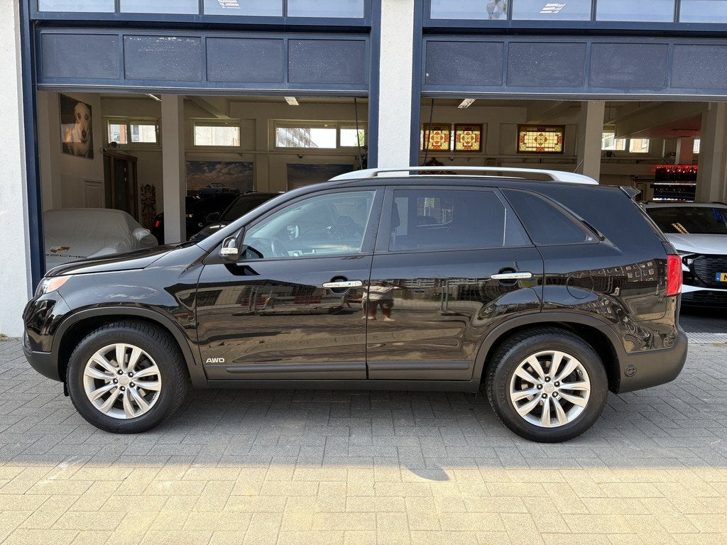 Kia Sorento 2.4 X-clusive 4WD LPG G3/FULL OPTIONS (bj 2012), Automaat, Automatische klimaatregeling, Gebruikt, Zwart