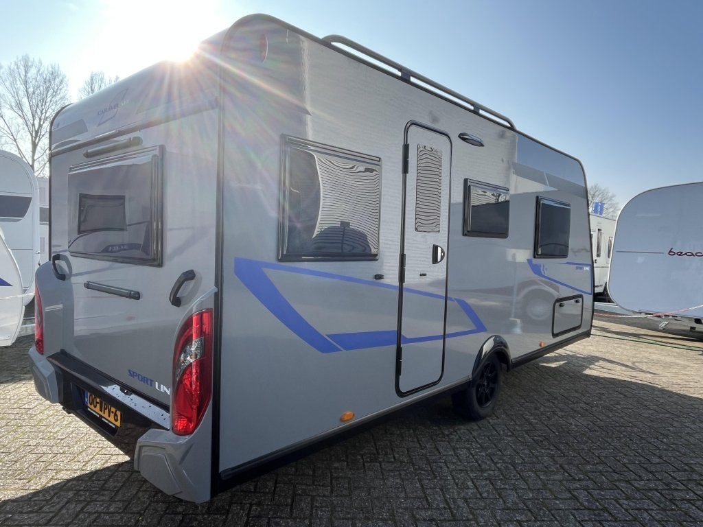 Caravelair Sport Line 492 Unico Verona Prs-voorwand, Standaardzit, Overige typen, Bedrijf, Schokbreker