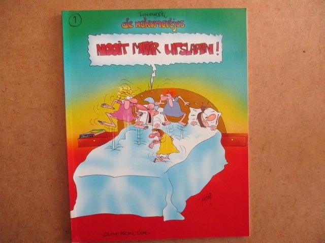 adv8052 de nakomertjes, Boeken, Eén stripboek, Ophalen, Gelezen