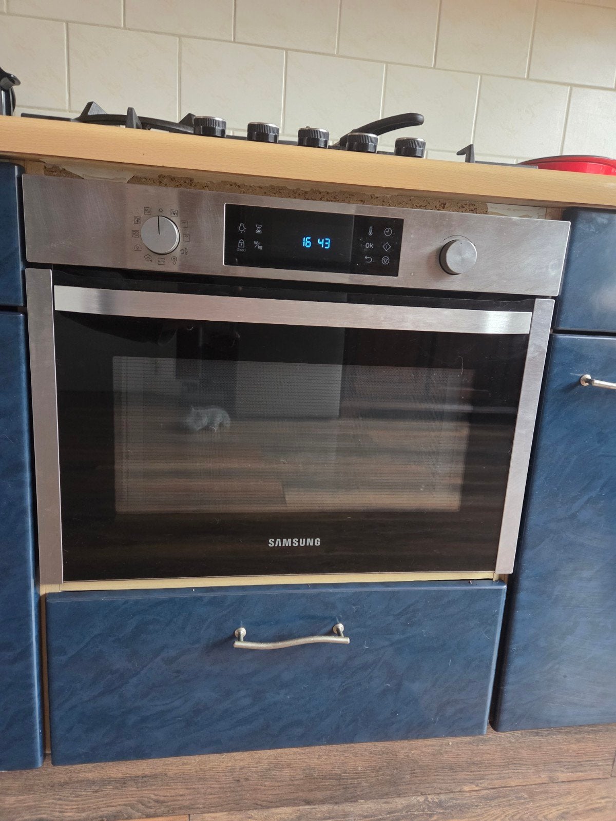 Samsung Inbouw combimagnetron - Zo goed als nieuw, Ophalen, Inbouw, Samsung, Combi-oven