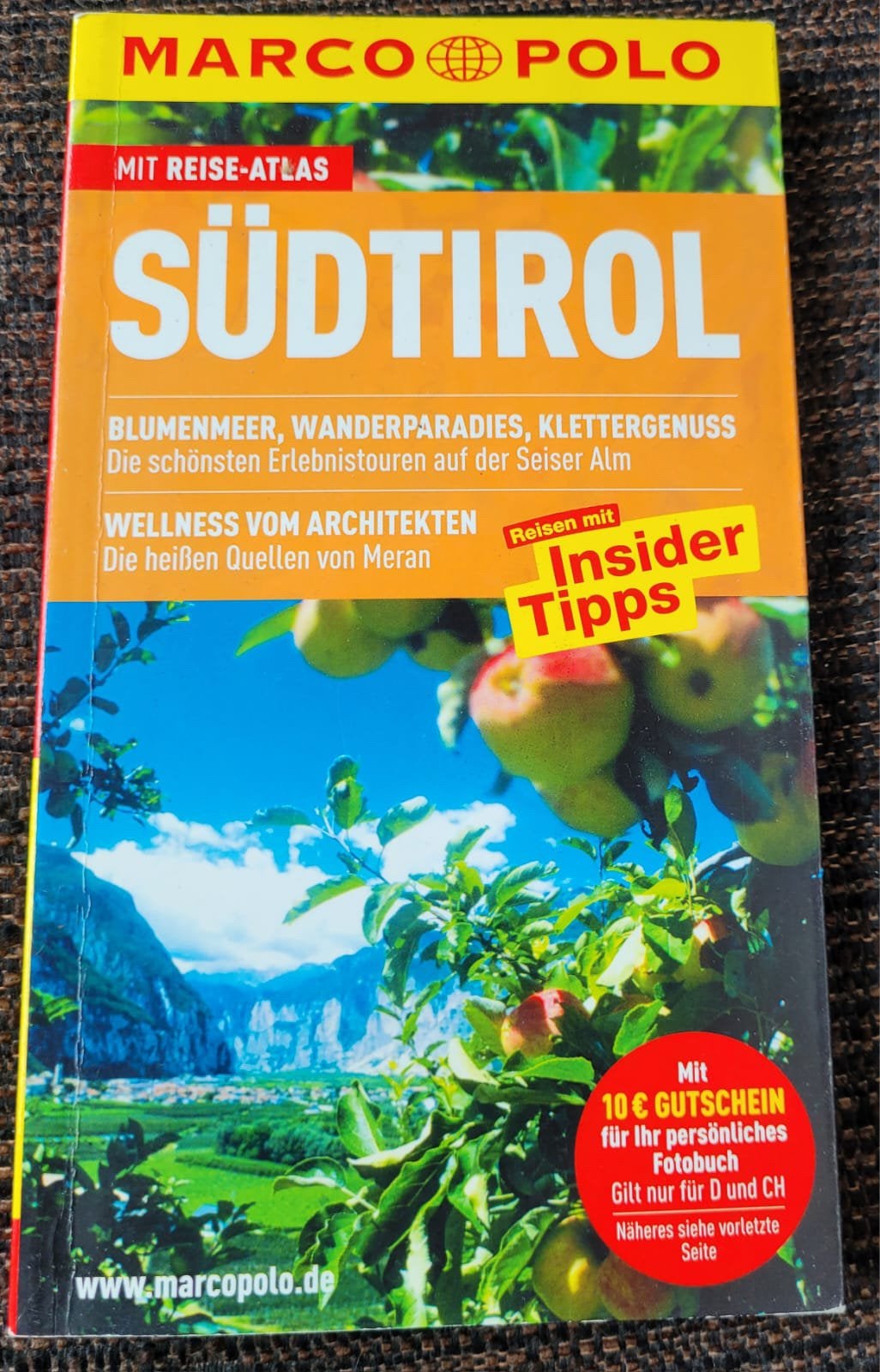 Marco polo gids südtirol zuid tirol Duitstalig Deutsch, Gelezen, Europa, Ophalen of Verzenden, Reisgids of -boek