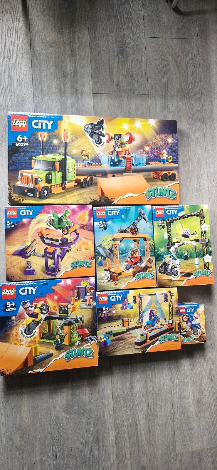 partij lego city stunts, City, Lego, Ophalen of Verzenden, Zo goed als nieuw