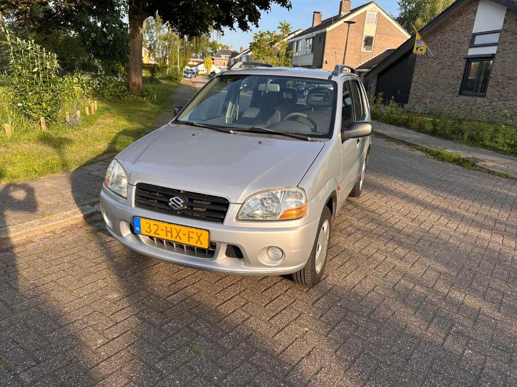 Suzuki Ignis 1.3 GL 16V | Grijs | 2002 | 286.566 km, Auto's, Voorwielaandrijving, 83 pk, Stof, 31 €/maand