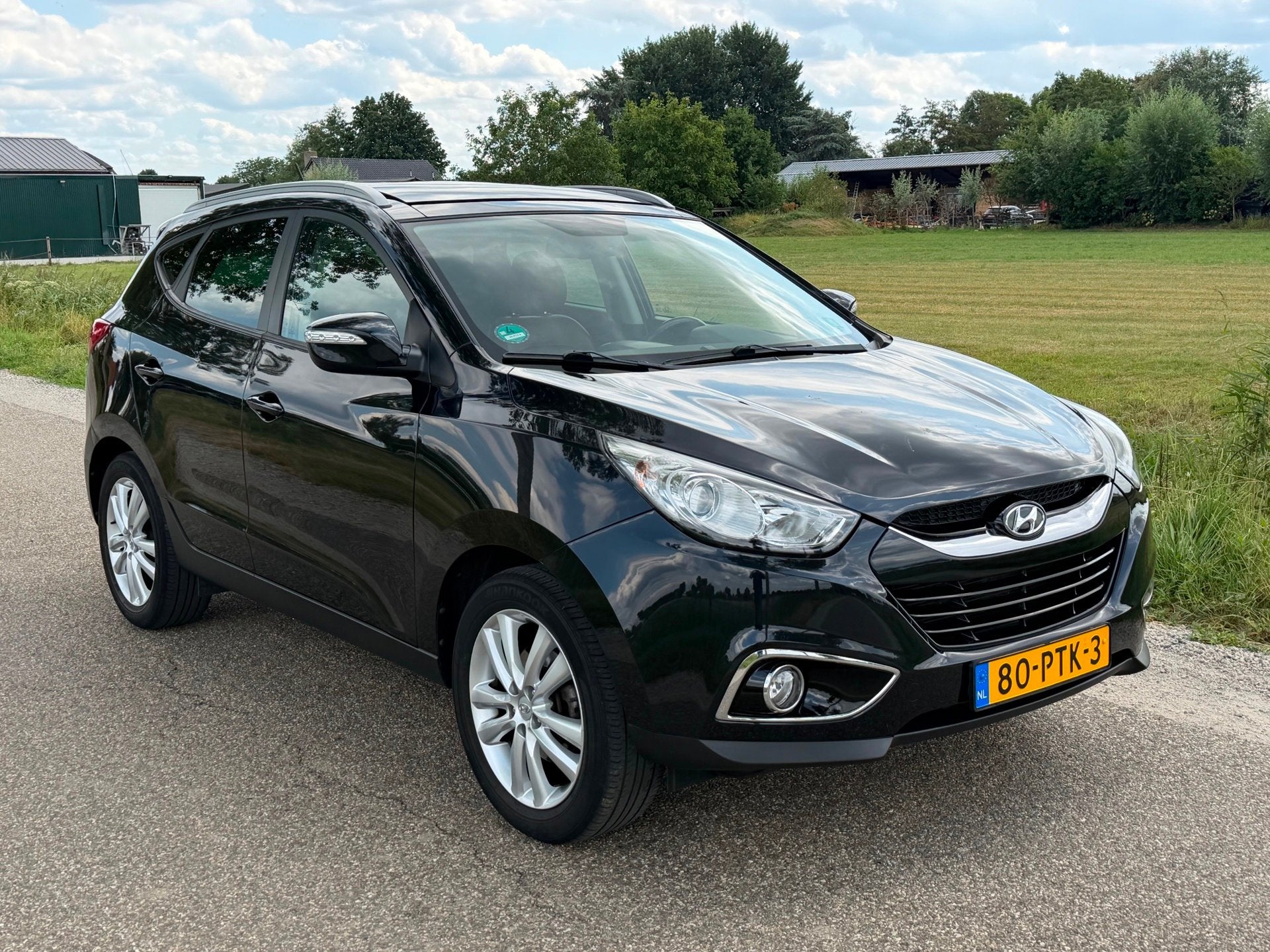 Hyundai Ix35 2.0i i-Catcher AUT Panoramadak APK 05-2027 NAP, Auto's, Gebruikt, 4 cilinders, Verwarmde buitenspiegels, 1600 kg