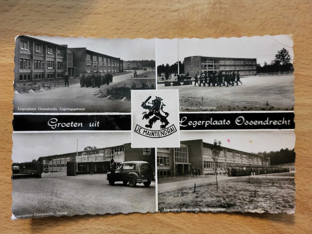 ansicht Militair Ossendrecht Kazerne Legerplaats, Verzamelen, Verzenden, Voor 1920, Noord-Brabant