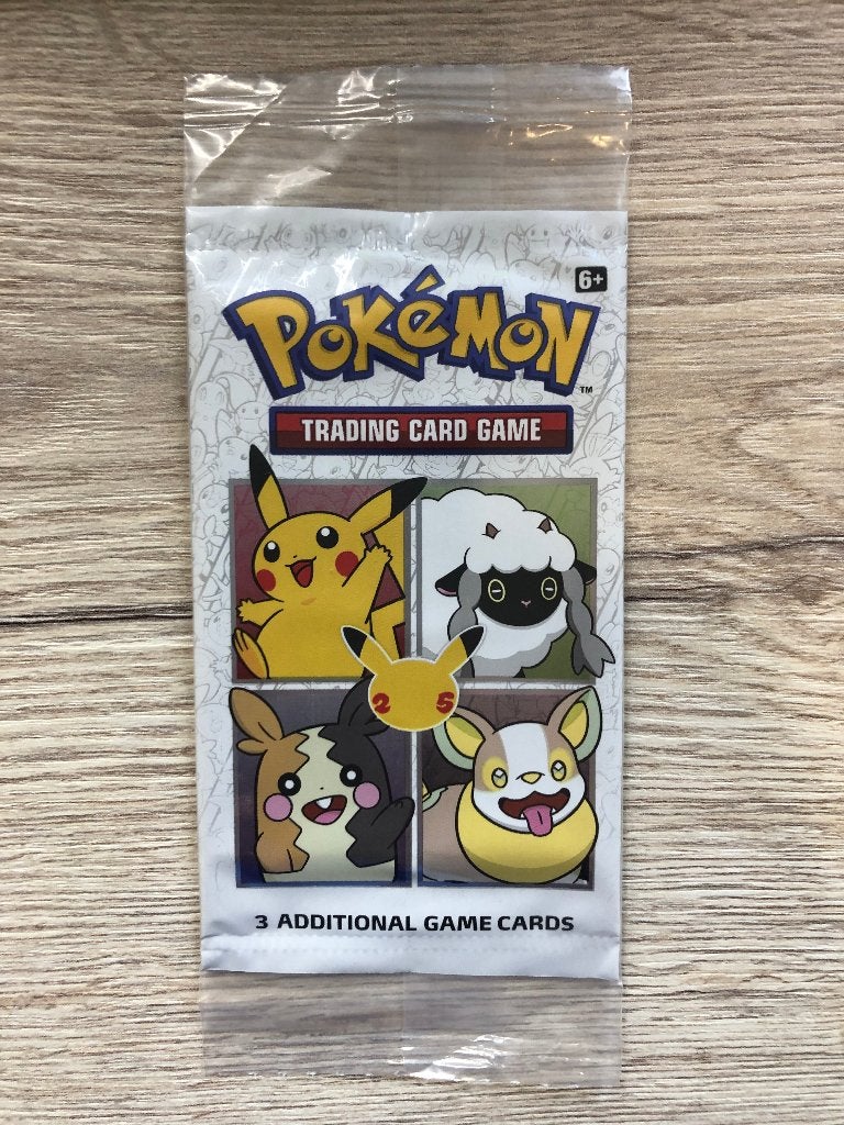 1x booster General Mills 25th Anniversary Pokemon (sealed)!, Hobby en Vrije tijd, Ophalen of Verzenden, Nieuw, Booster