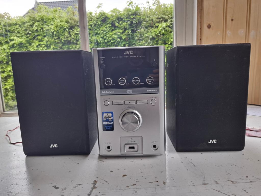 JVC Micro Component System UX-G303 met USB Host, Audio, Tv en Foto, Ophalen, Gebruikt, JVC, Microset