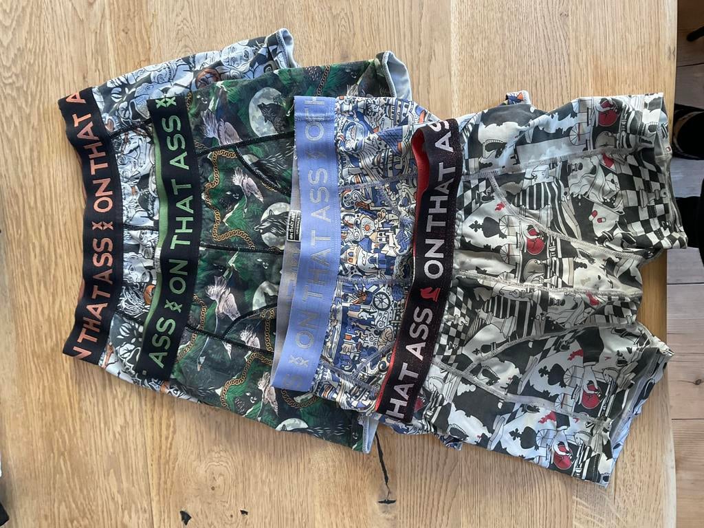 On that ass boxers gedragen maat S, Ophalen of Verzenden, Overige kleuren, Boxer
