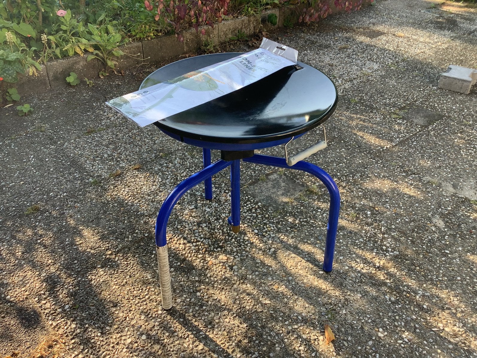 Cadac skottelbraai, Ophalen, Gebruikt