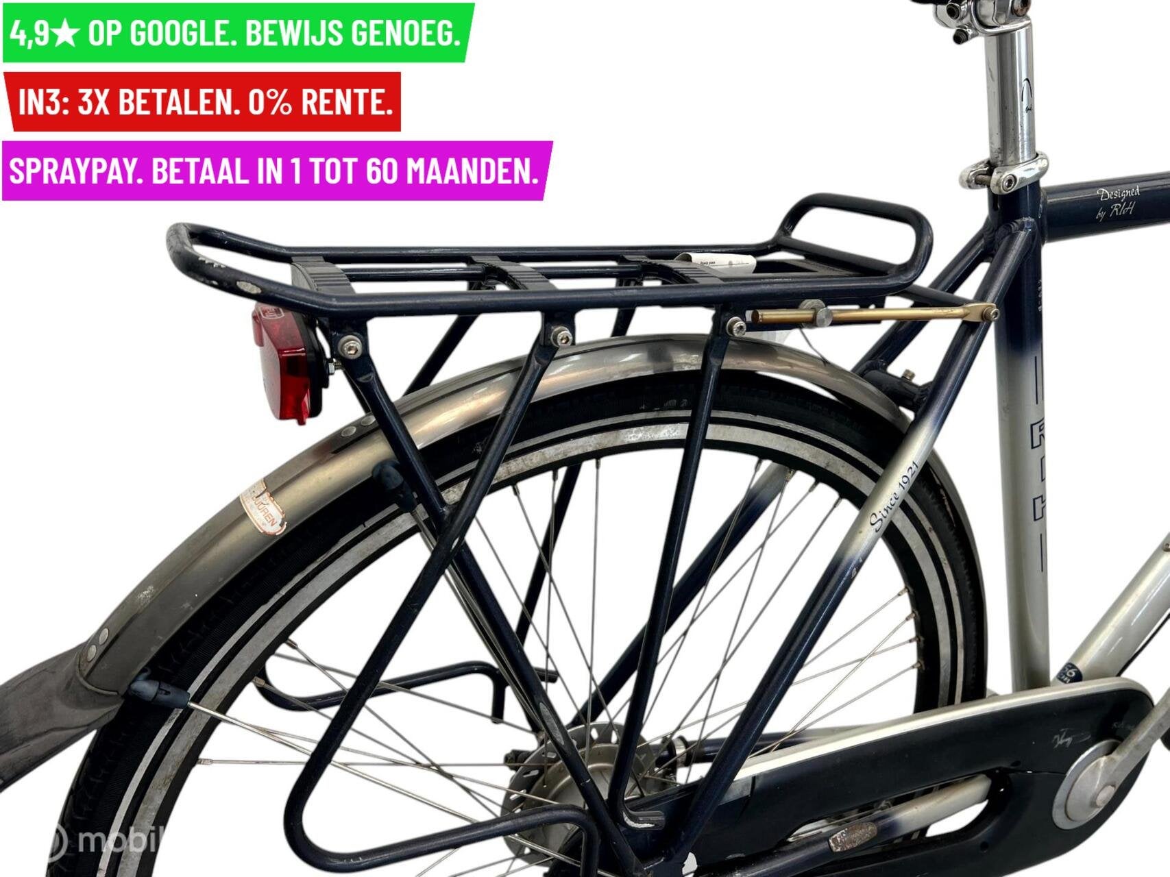 Herenfiets Rih Elite 28"/56cm/8ver - Garantie/Levering, Fietsen en Brommers, Fietsen | Heren | Herenfietsen, Overige merken, 9713 Bv Groningen