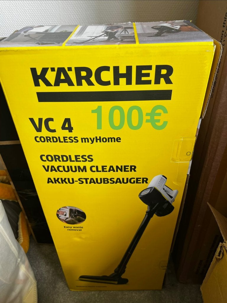 Vacuum Karcher VC4 cordless, Ophalen, Kärcher, Vloerreiniger, Reservoir