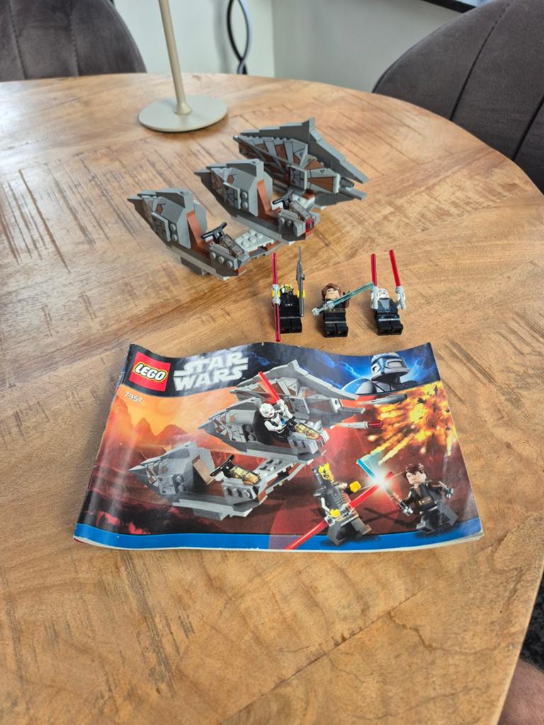 Lego Star Wars 7957 Sith Nightspeeder - 100% Compleet, Compleet, Gebruikt, Star Wars, Lego
