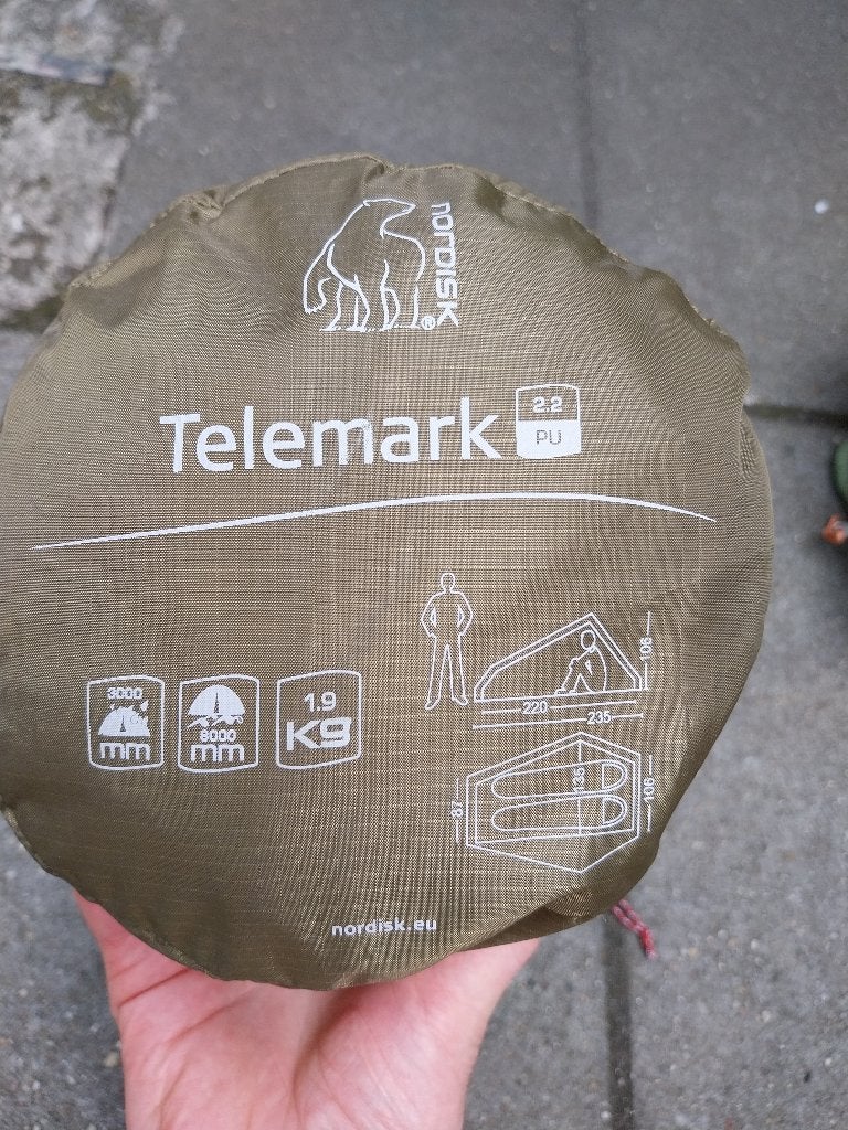 nordisk tent, Ophalen, Nieuw, Tot en met 2