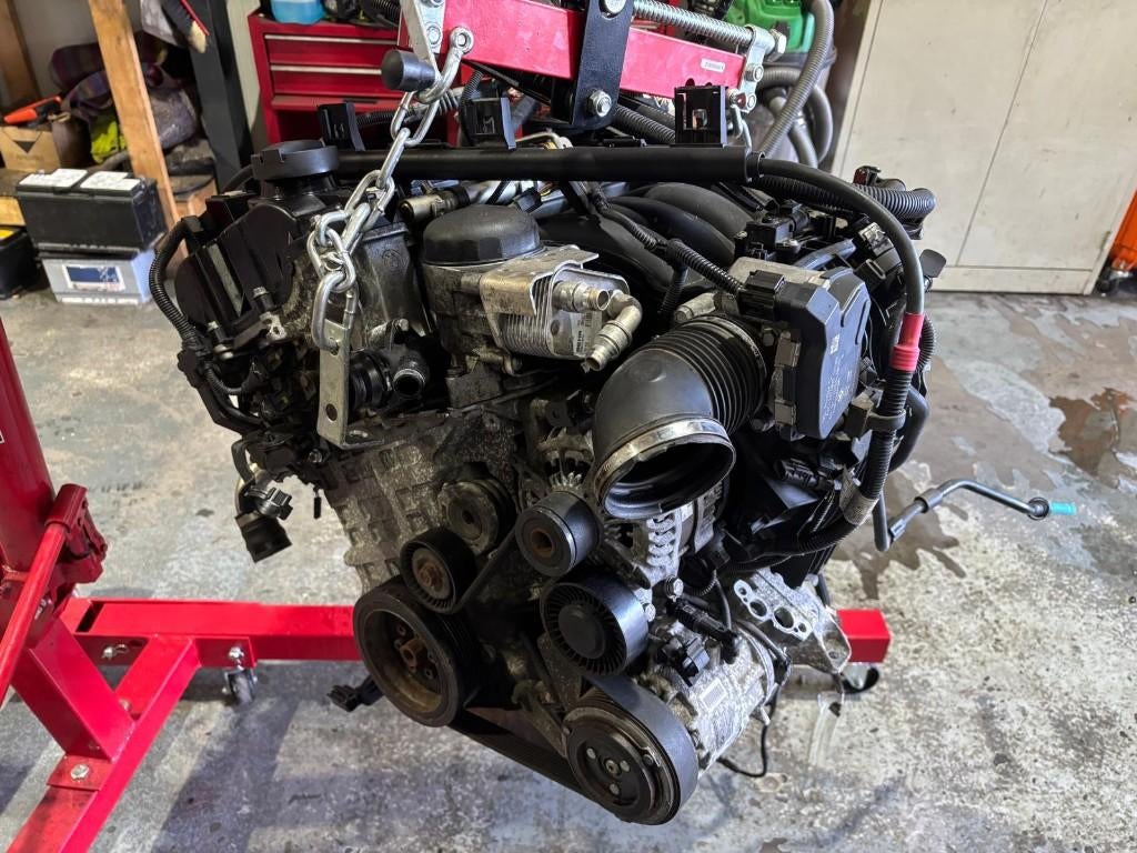 BMW 318i,118i N43B20A motor, motorblok ( defect, tikt ), Gebruikt, BMW, Ophalen of Verzenden, BMW