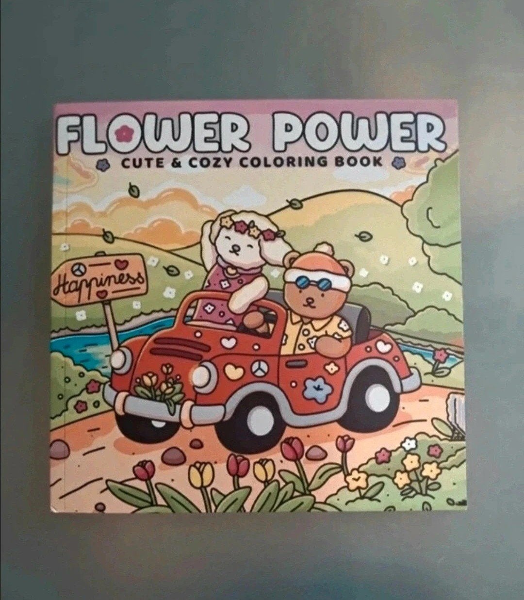 Nieuw Cozy kleurboek' Flower Power ️😃✏️, Hobby en Vrije tijd, Ophalen of Verzenden, Nieuw