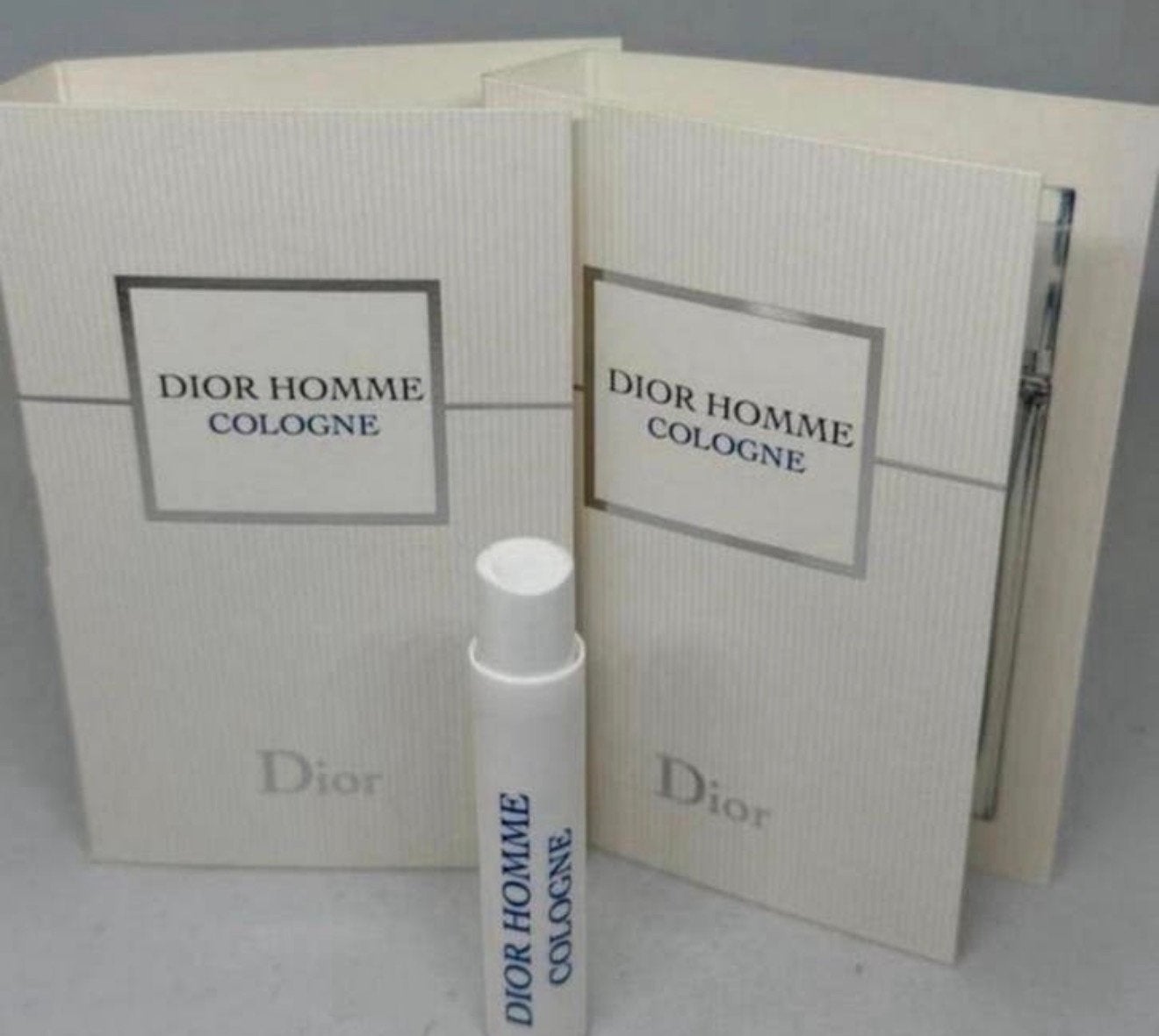 2 x parfum proefje Dior Homme Cologne 1 ml x 2, Sieraden, Tassen en Uiterlijk, Verzenden, Nieuw