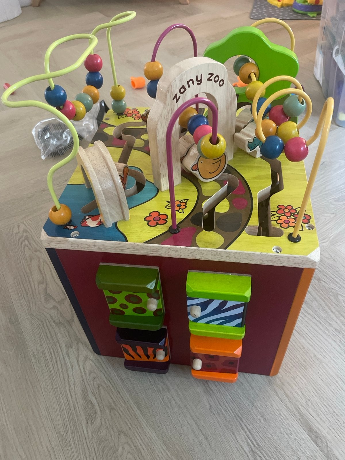 Activiteiten kubus Zany Zoo B.you, Ophalen, Zo goed als nieuw, Overige typen