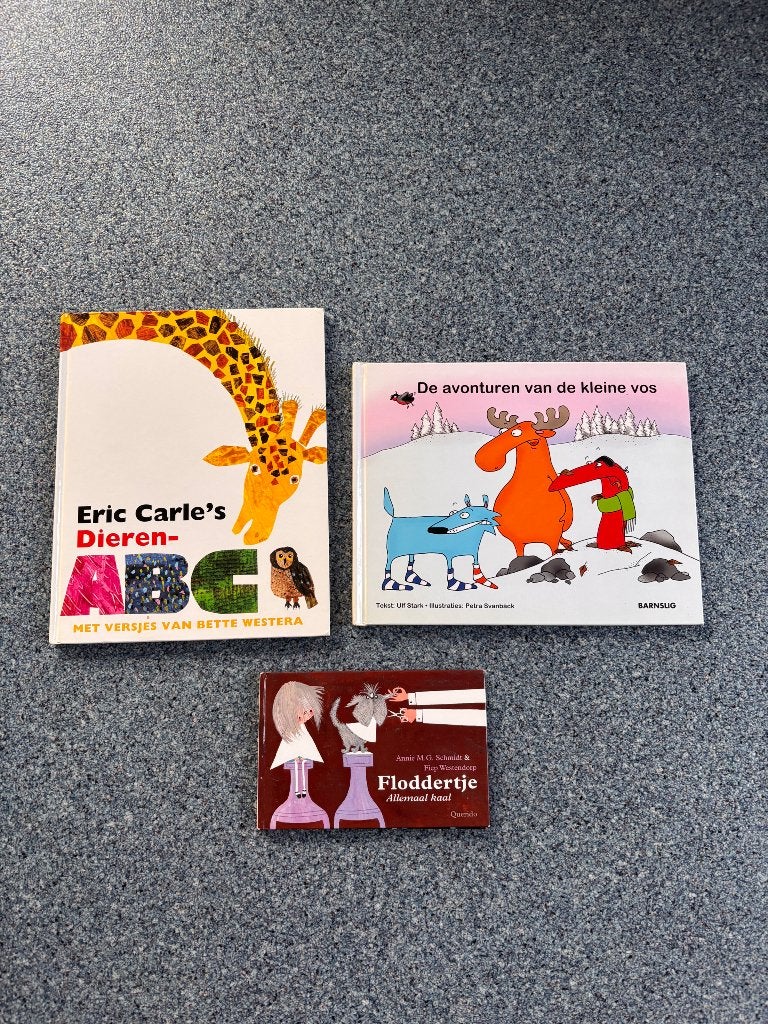 Kinderboeken- floddertje en 2 andere boeken, Boeken, Gelezen, Fictie algemeen, Jongen of Meisje, Ophalen of Verzenden