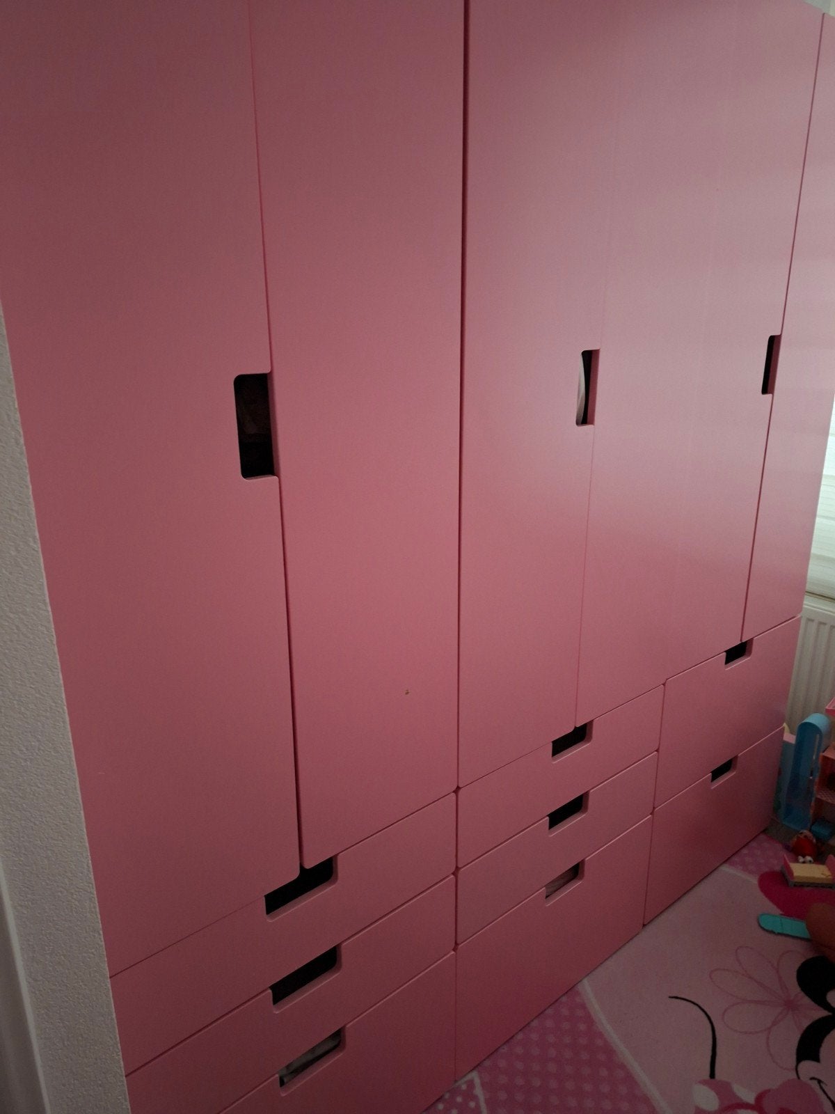 Roze IKEA Kledingkast, Ophalen, Overige materialen, Met lade(s), 200 cm of meer
