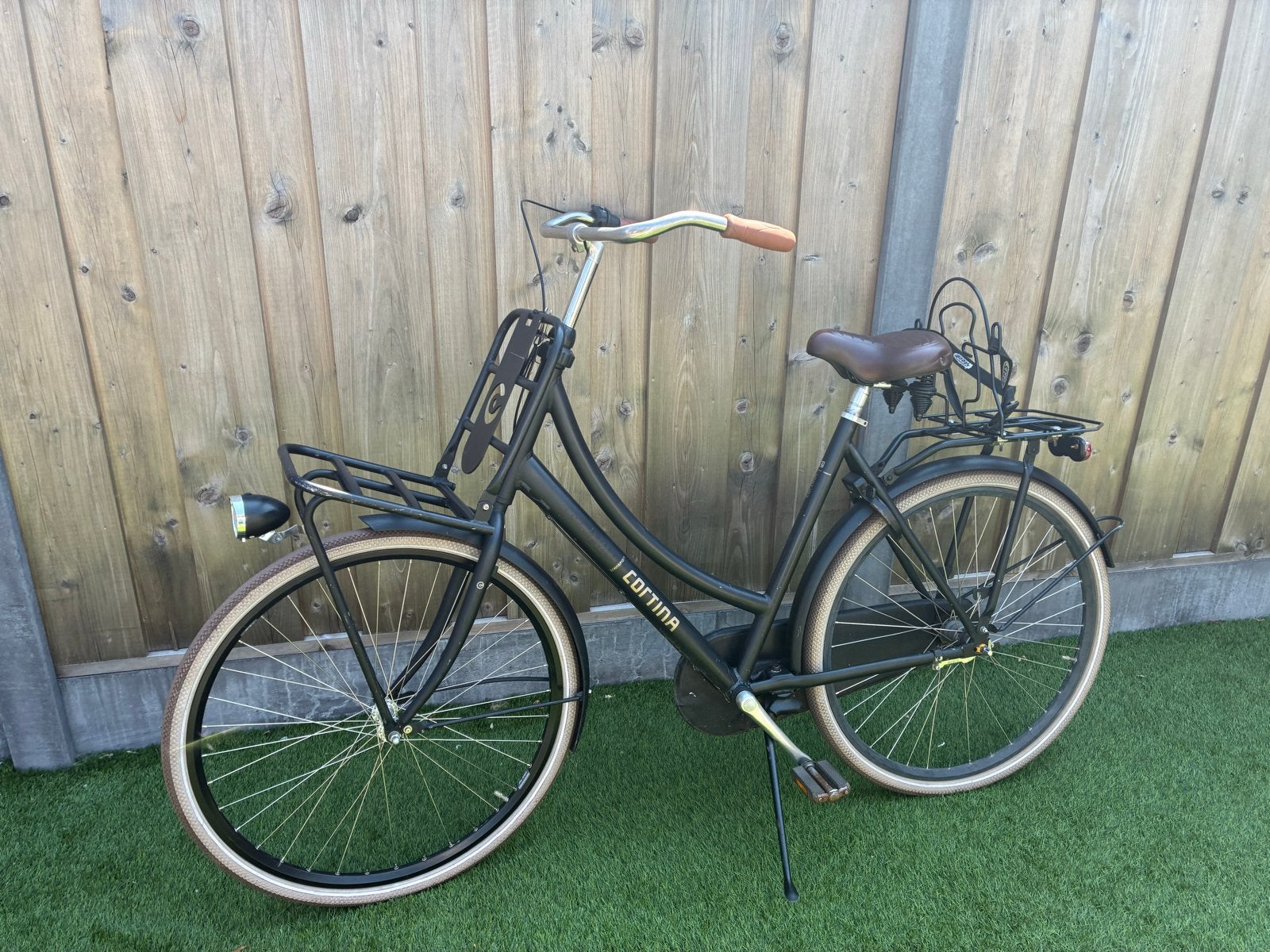 Cortina Transport U4 Schoolfiets 54 Inch, Fietsen en Brommers, Fietsen | Dames | Damesfietsen, 53 tot 56 cm, Ophalen, Gebruikt