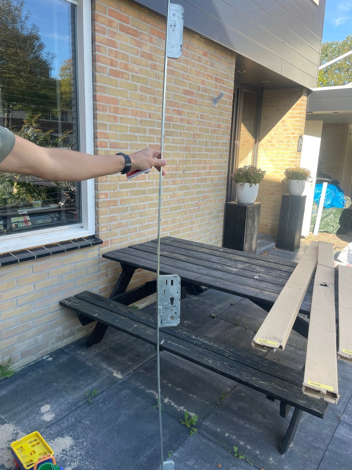Drie punts sluiting 24 x 1950mm - SKG***, Ophalen of Verzenden, Nieuw, Overige materialen, Slot