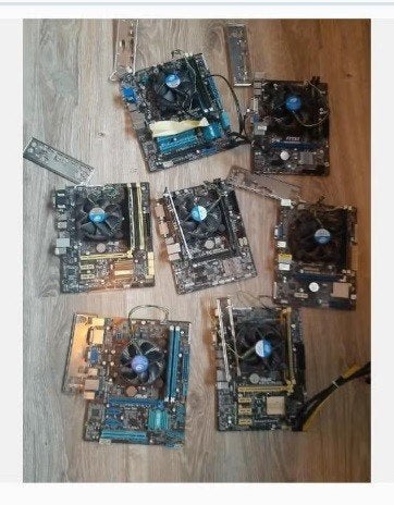 Partij intel moederborden, Computers en Software, Ophalen, Gebruikt, DDR3, Micro-ATX