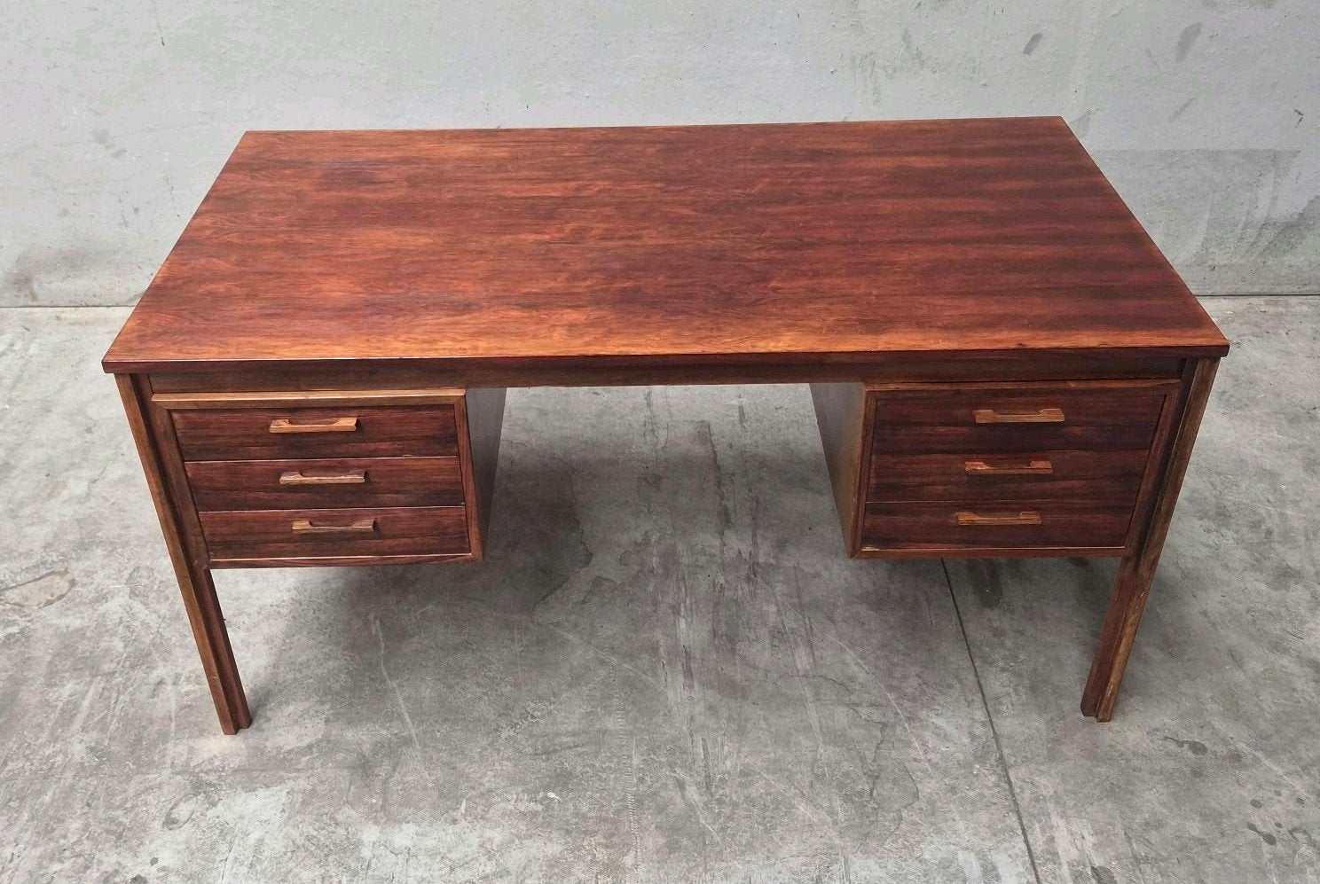 Vintage palissander bureau Scandinavisch design, Ophalen