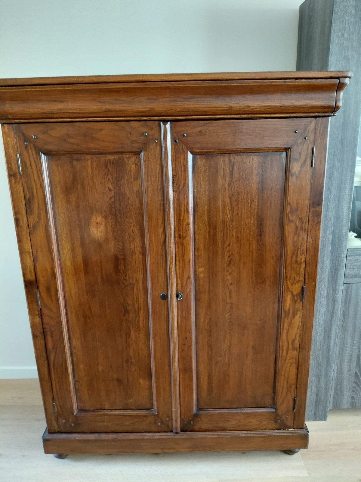 Prachtige eiken computer kast, Ophalen