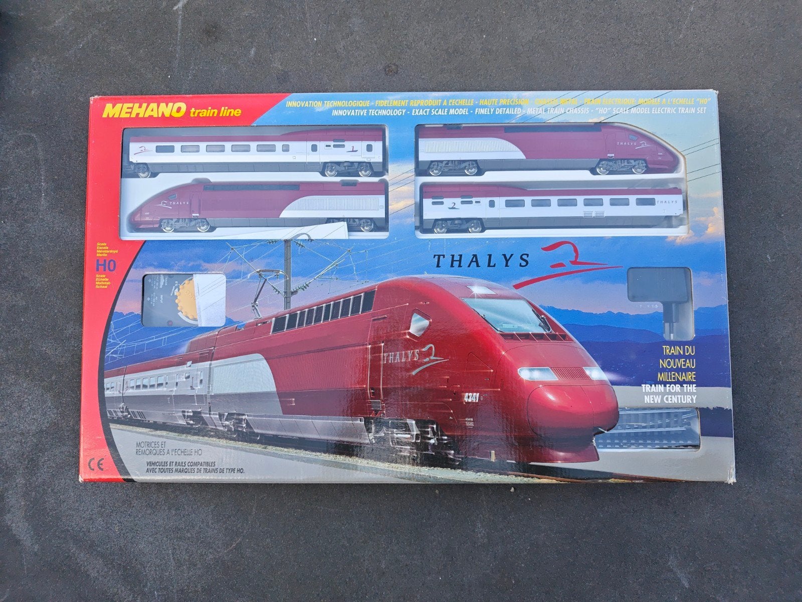 mehano t671 Thalys, Ophalen, Zo goed als nieuw, Gelijkstroom, Overige merken