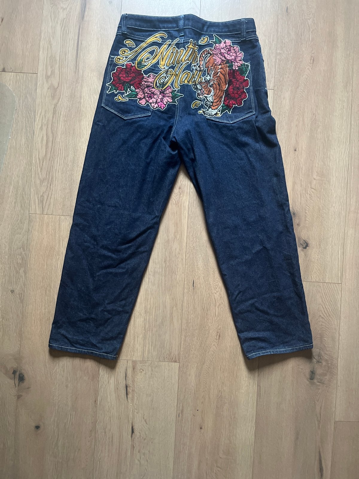 Ninth Hall Ambush Tiger Jeans - W32, Kleding | Heren, Ophalen of Verzenden, Zo goed als nieuw, Blauw, W32 (confectie 46) of kleiner