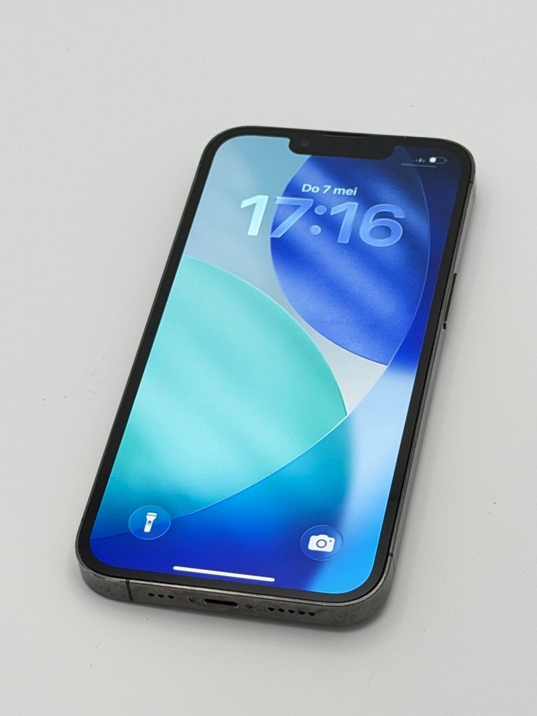 Prachtige iPhone 13 Pro Graphite 128GB, met 100% batterij!, Telecommunicatie, Mobiele telefoons | Apple iPhone, 128 GB, Apple