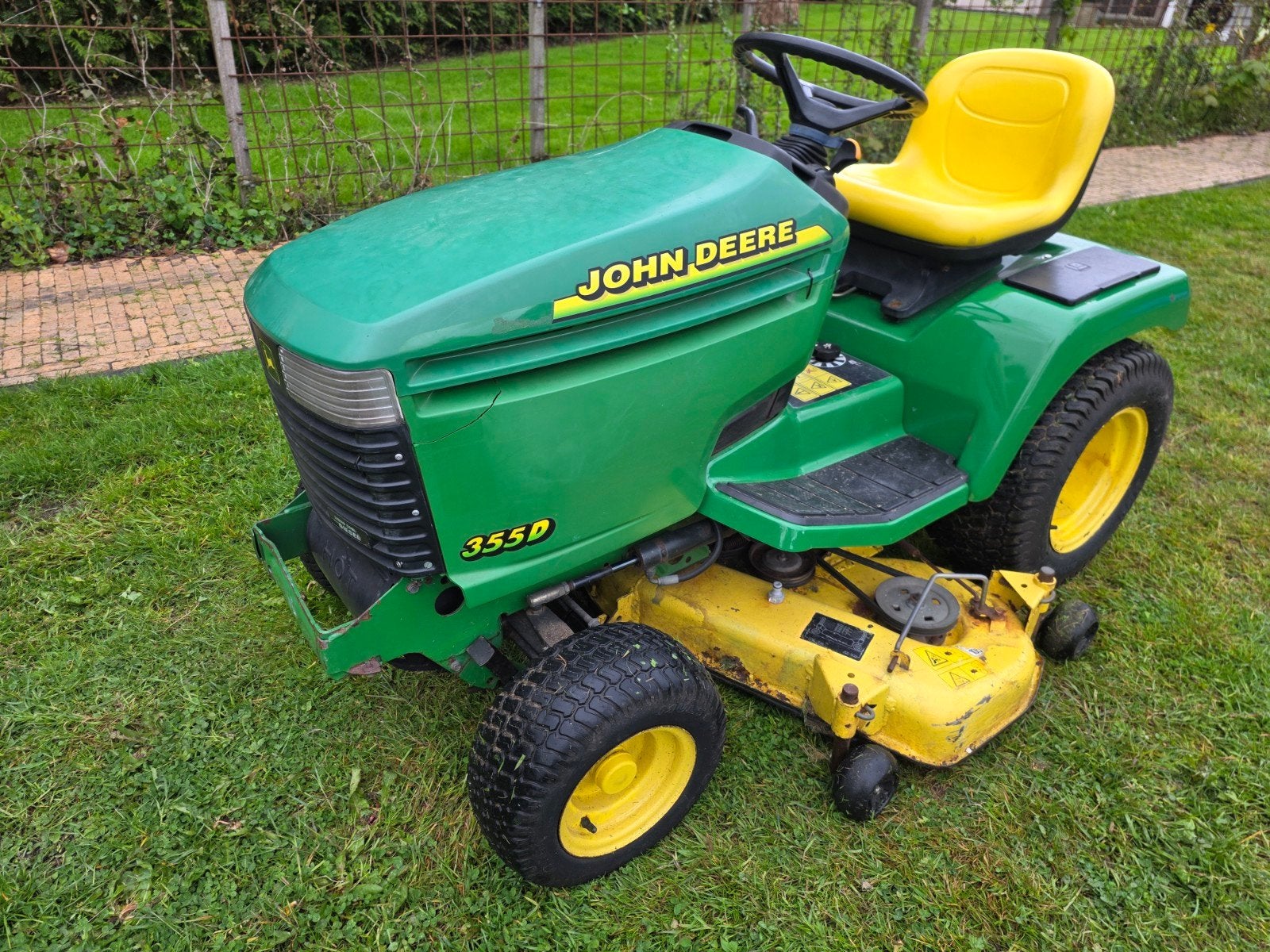 John Deere 355D Zitmaaier - Diesel, Gebruikt, Ophalen of Verzenden, Gebruikt