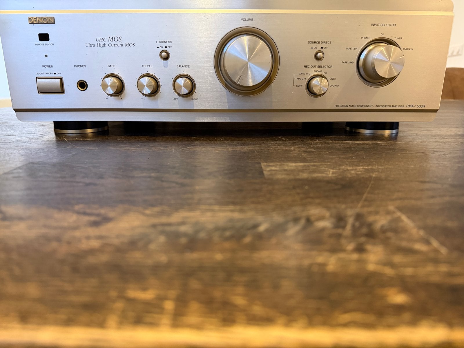 Denon PMA-1500R Geïntegreerde Versterker - UHC MOS, Audio, Tv en Foto, Versterkers en Receivers, Ophalen, Denon, Zo goed als nieuw